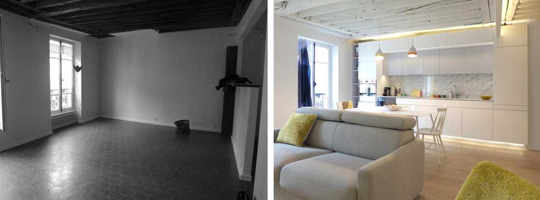 Optimisation de l’espace d’un appartement par un architecte d’intérieur en Touraine