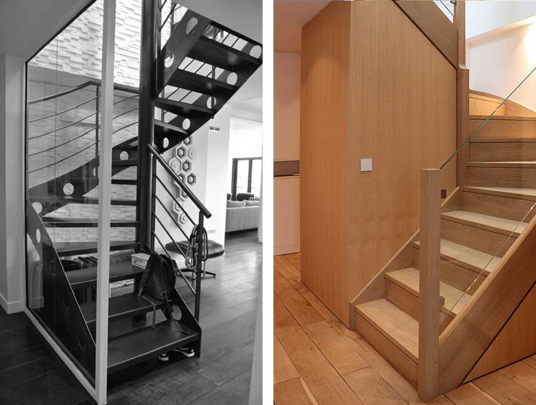 Remplacement d'un escalier interieur par un architecte à Tours