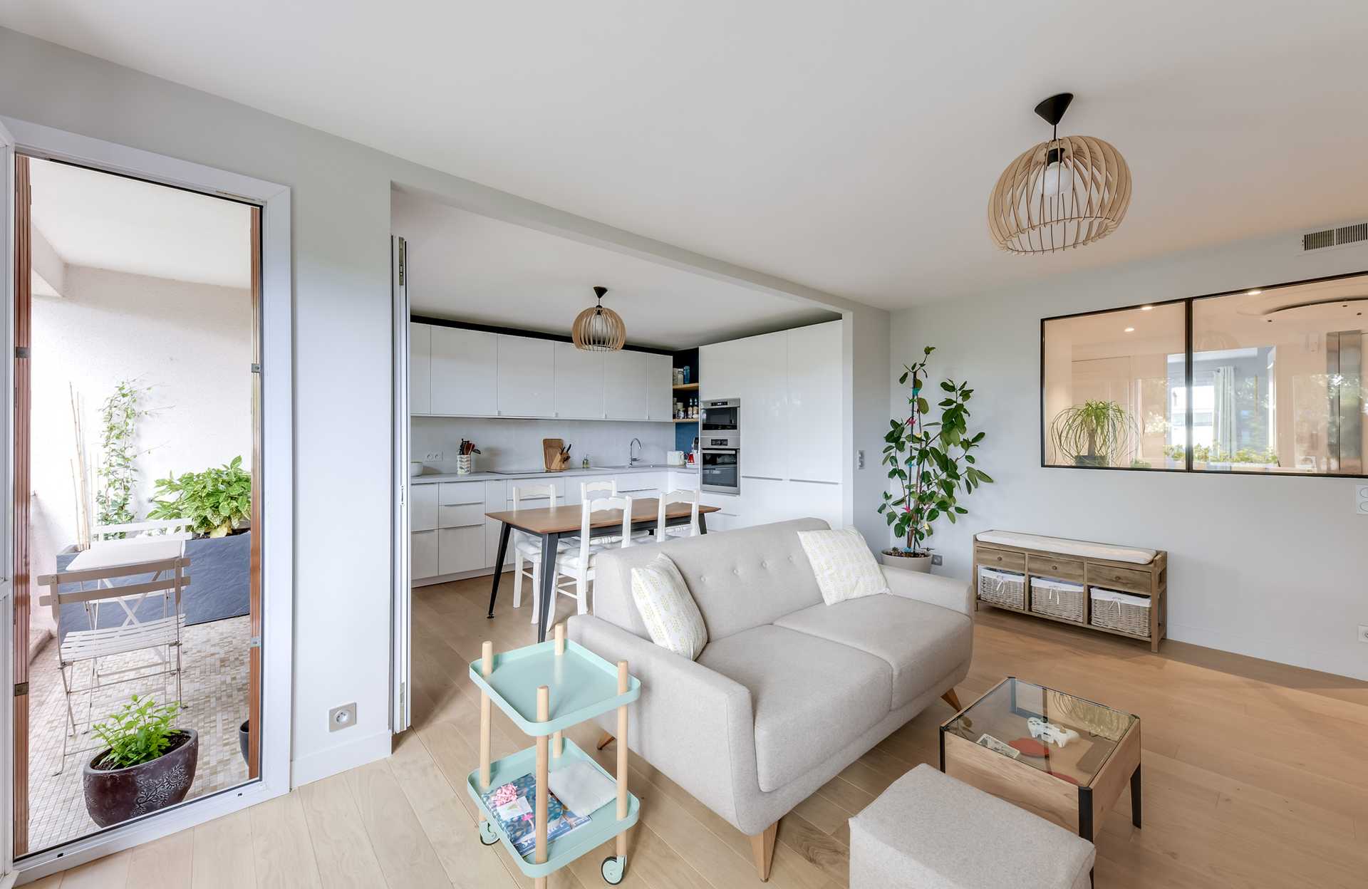 Rénovation intérieure d'un appartement 4 pièces 70m²