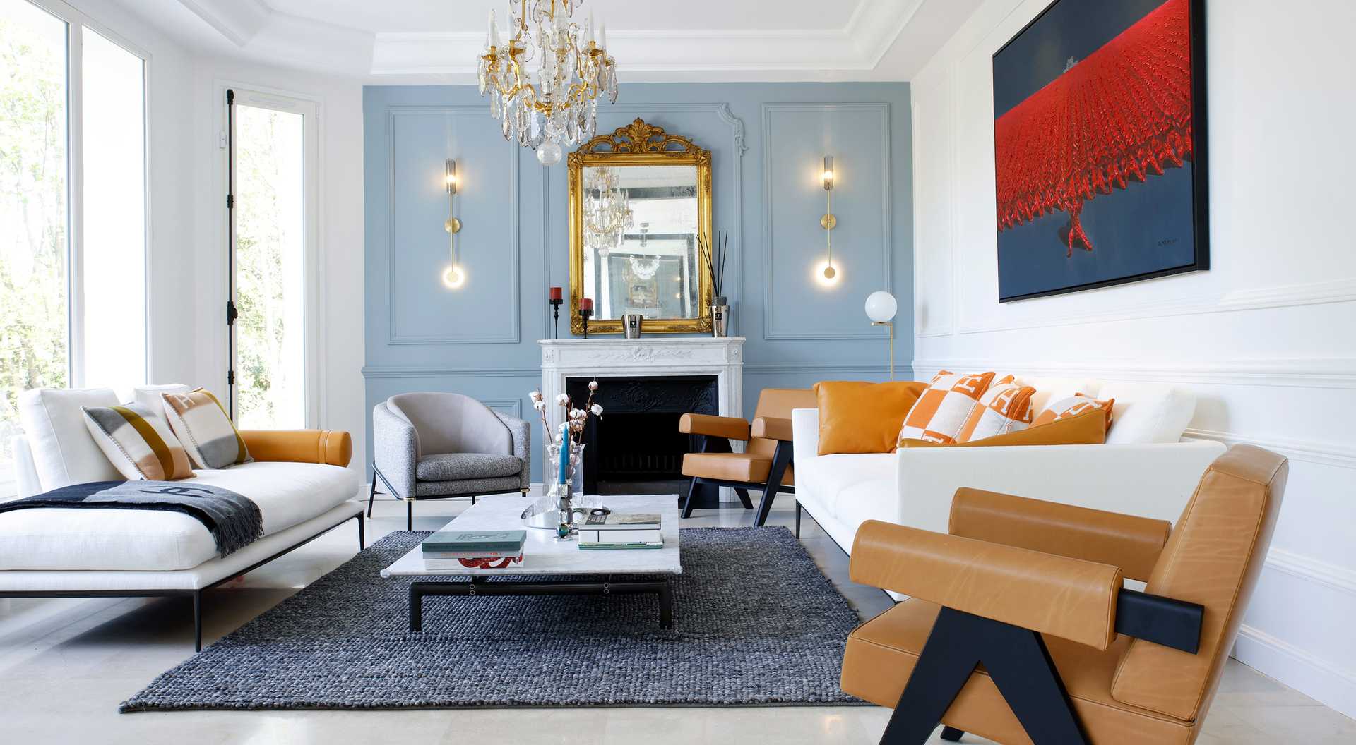 Renovation of a 19th century villa by an interior designer