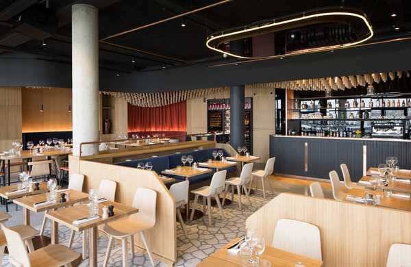 Aménagement restaurant bistronomique par un architecte d'intérieur à Tours