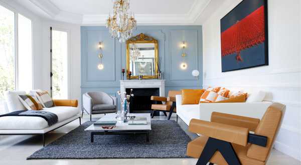 Interior makeover of an apartment by an interior designer in Tours