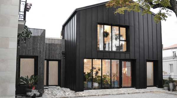 Extension d'une maison de ville réalisée par un architecte à Tours