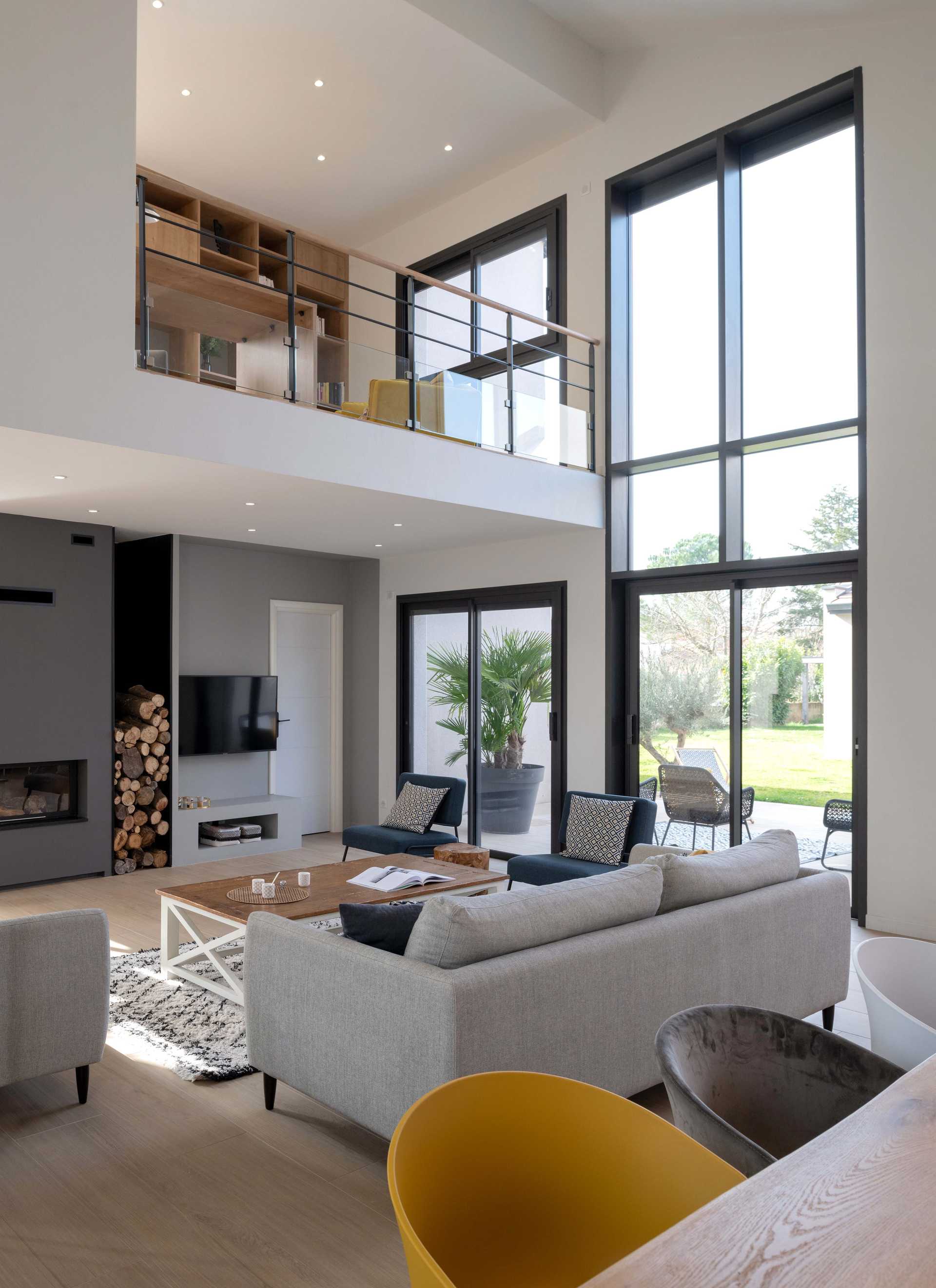 Aménagement d'une maison contemporaine par un architecte d'intérieur à Tours