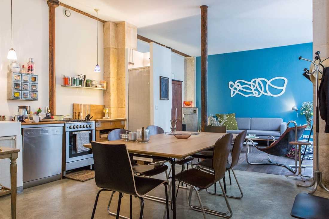 Relooking d'un appartement loft par un décorateur d'intérieur à Tours