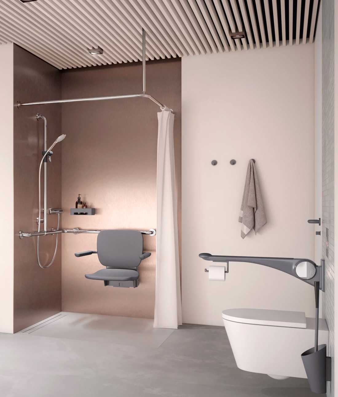 Architecte d'intérieur spécialiste des aménagement de salle de bain pour les personnes âgées in the Loire valley