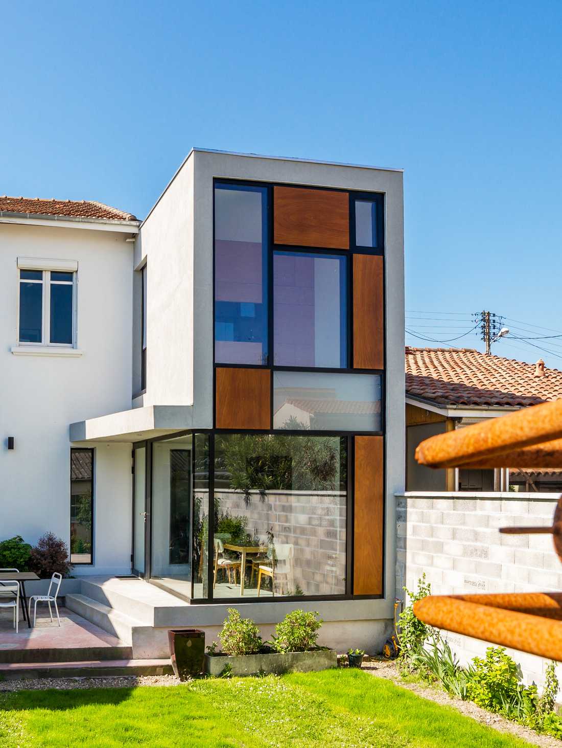Extension of a town house in Tours