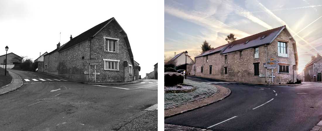 Rénovation d'un corps de ferme par un architecte en Centre-Val de Loire