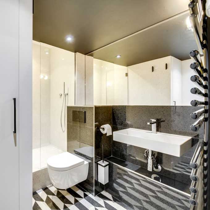 Salle de bain aménagée par un architecte exerçant à Tours