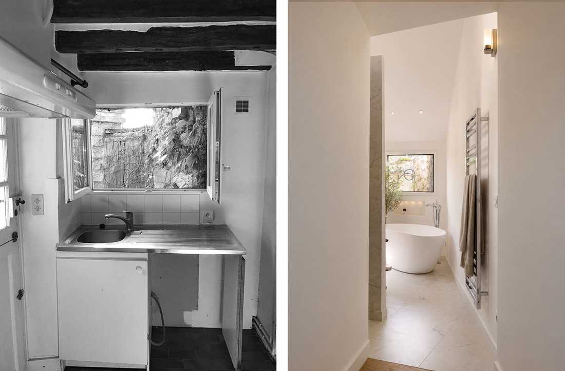 Rénovation d'une salle de bain à Tours
