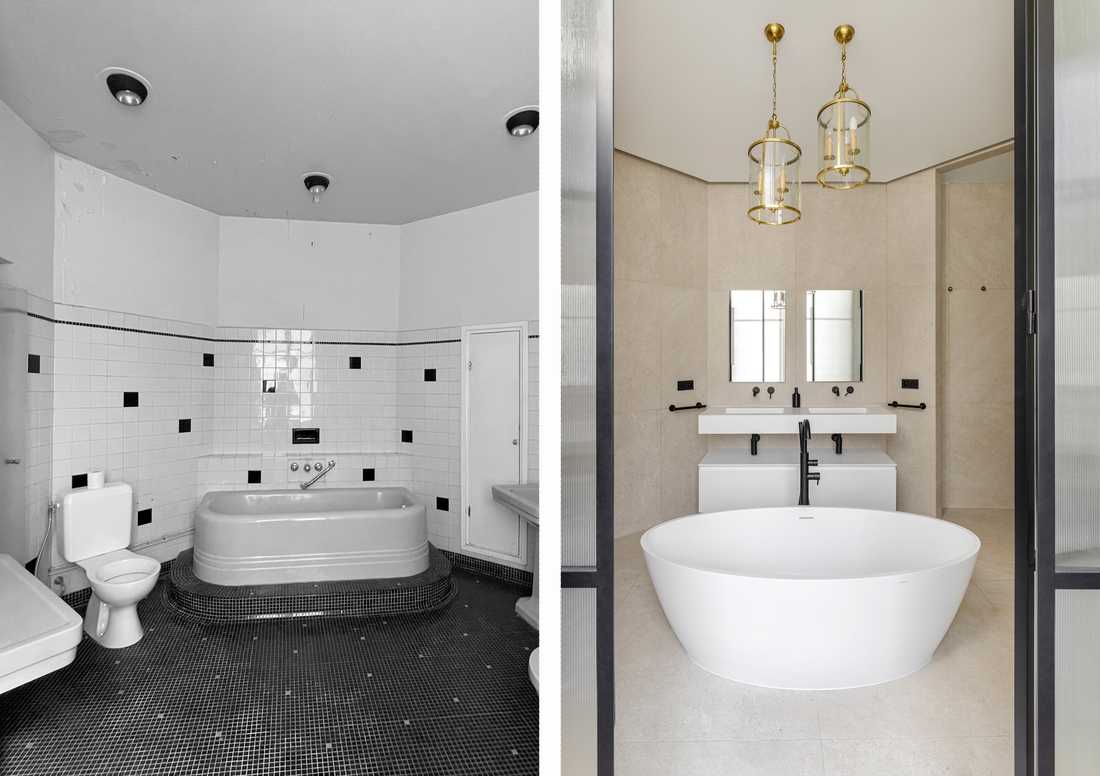 Avant-Après : rénovation de la salle de bain